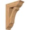 Ekena Millwork Legacy Traditional Smooth Bracket w/ Offset Brace, Western Red Cedar, 7 1/2"W x 22"D x 30"H BKT0806X22X30LEC01SWR - alternate 1
